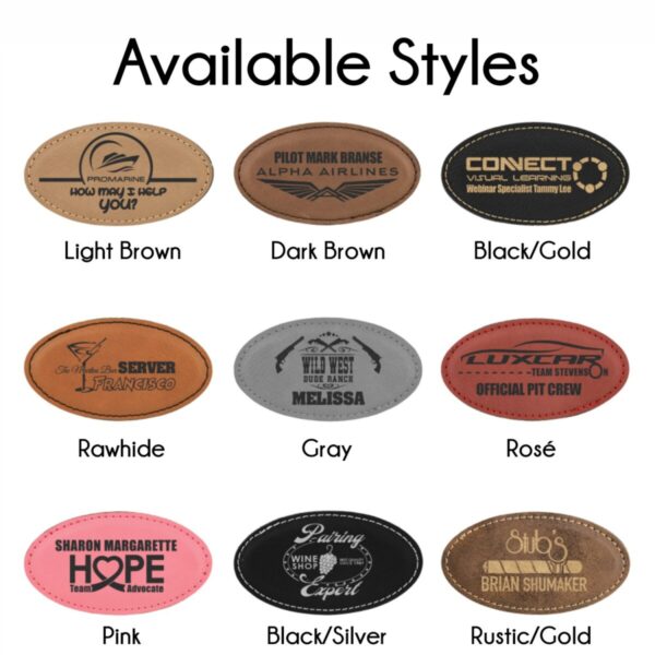 Leatherette Name Badges - Image 4