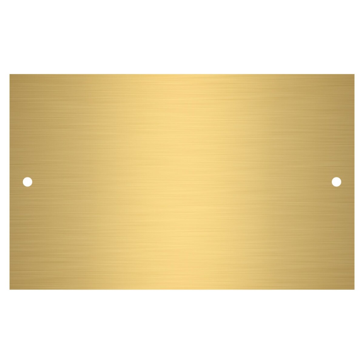 Eagle Scout Project Plate - Solid Gold Brass Top Logo Style