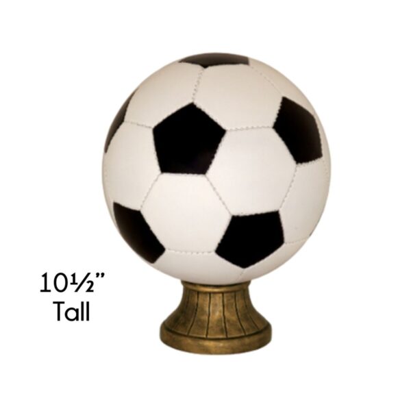 Colored Soccer Fantasy League Perpetual Trophy - Image 2