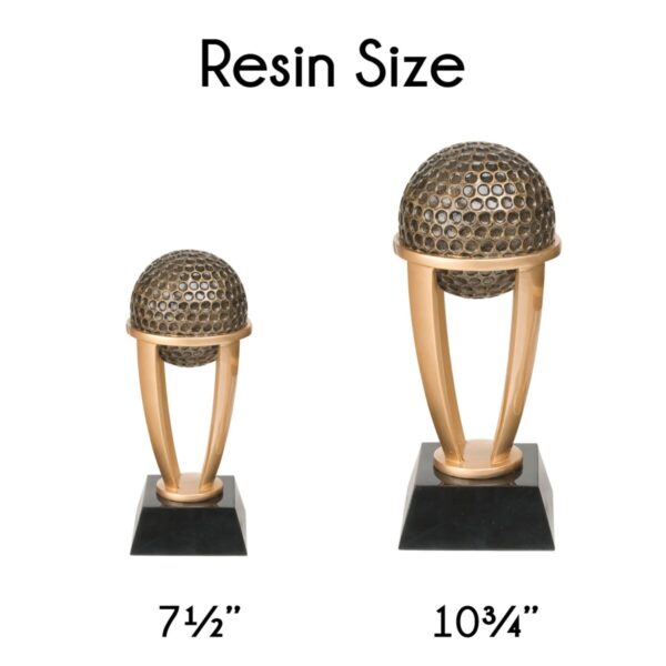 Golf Tower Resin Award - Image 2