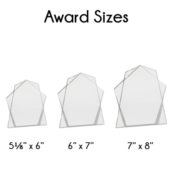 Harmony Acrylic Award - Image 3