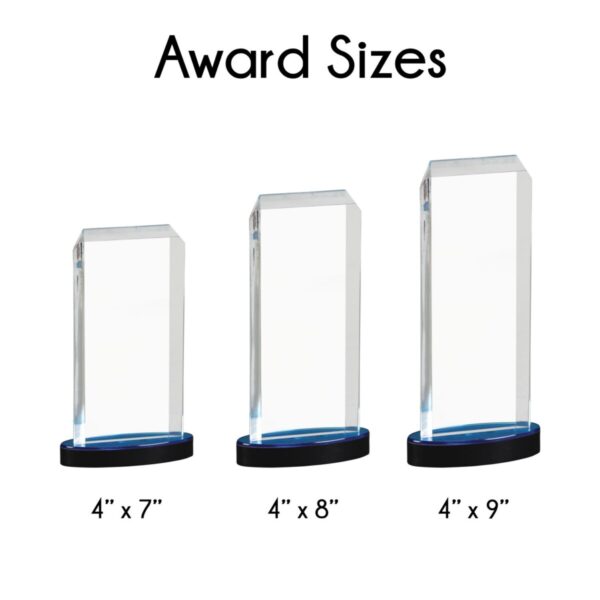 Spectra Tower Acrylic Award - Image 4