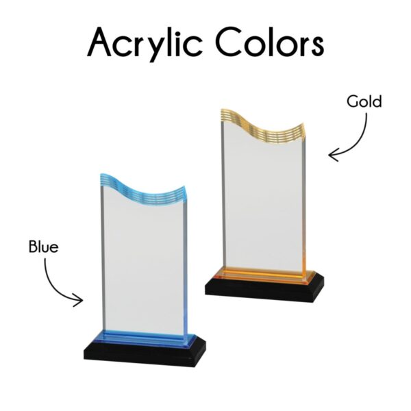 Spectra Wave Acrylic Award - Image 3
