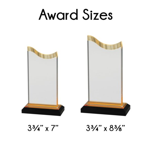 Spectra Wave Acrylic Award - Image 4