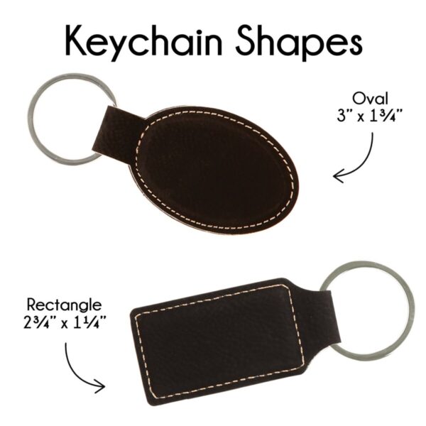 Leatherette Keychain - Image 3