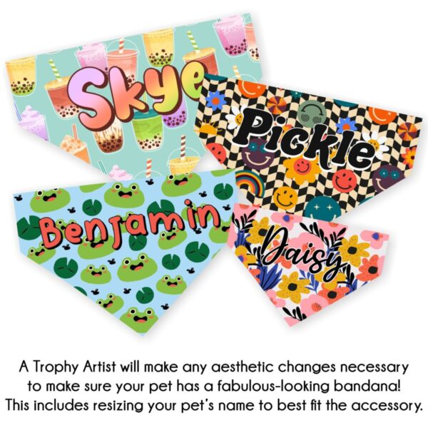 Customizable Pet Bandana - Image 3