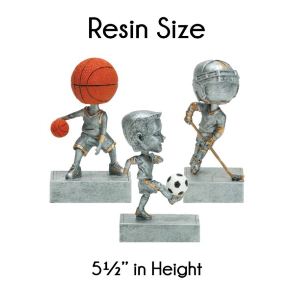 Rock'n Bop Bobblehead Resin Award - Image 2