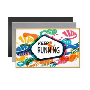Vibraprint™ Rectangle Express Lapel Pins