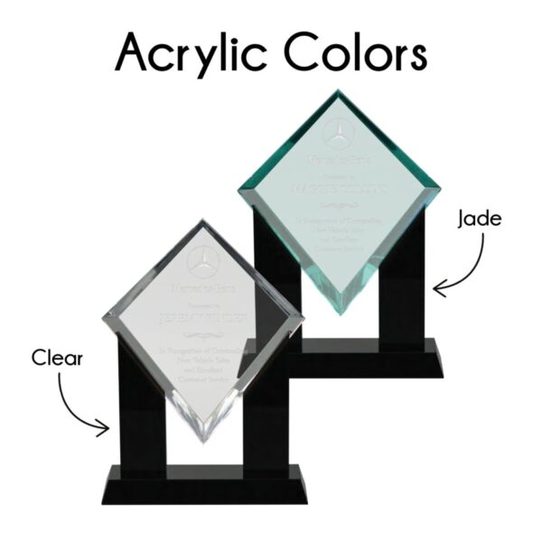 Marquis Diamond Acrylic Award - Image 4