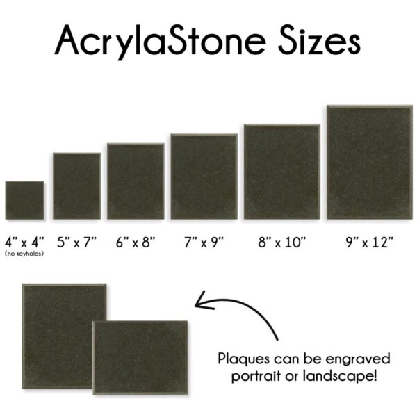 AcrylaStone Plaque - Image 3
