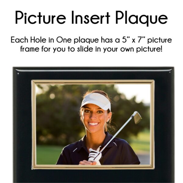 Hole in One Plaque (9"x12") - Image 3