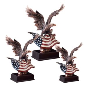 American Flag Eagle Resin Award
