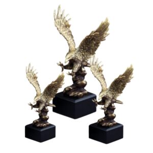 Gold Striking Eagle Resin Award