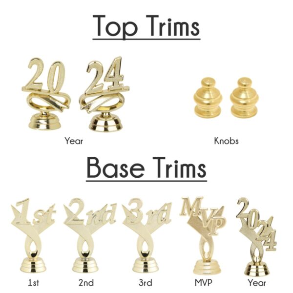 Two-Tier Round Column Trophy - Image 6