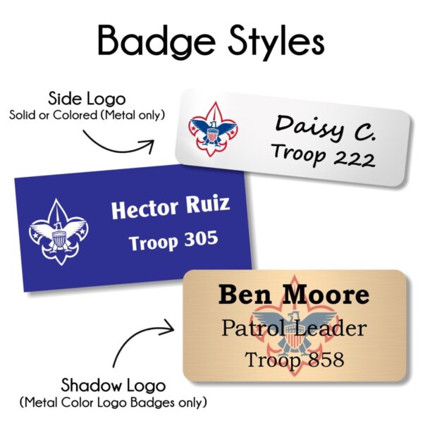 Boy Scout Troop Name Badges - Image 5