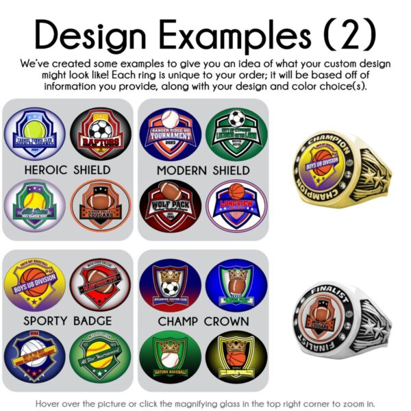 Express Bright Star Championship Rings - Image 4