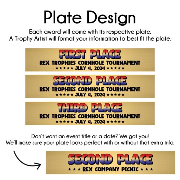 Cornhole Trophy - Image 3