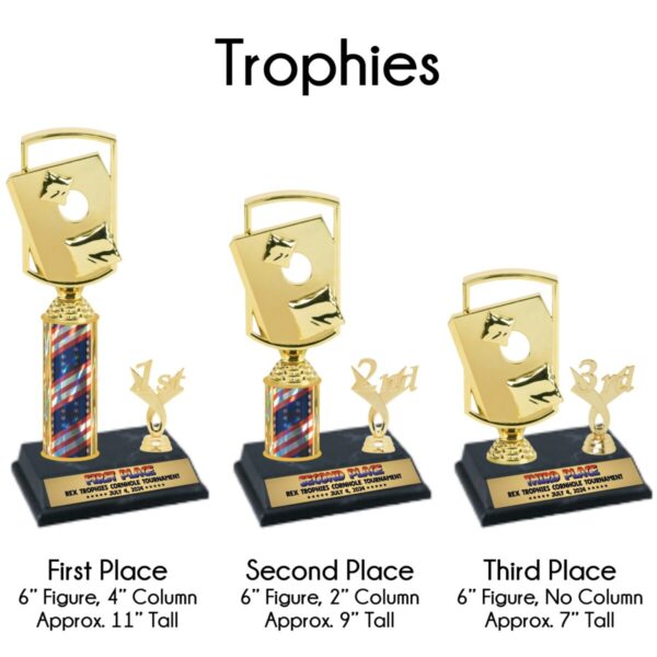 Cornhole Trophy - Image 2