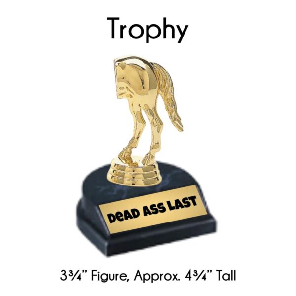 Horse's Ass Trophy - Image 2