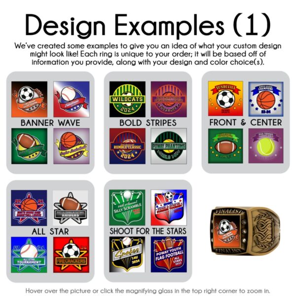 Express Torch Championship Rings - Image 3