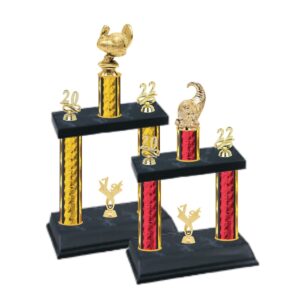 Thanksgiving Figure Two-Tier Trophy