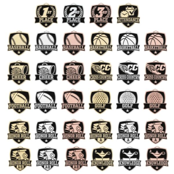 Shield Medals - Image 2