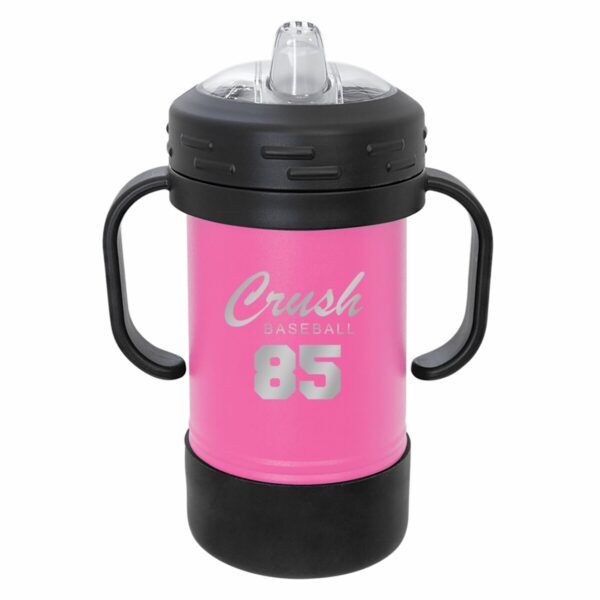 Crush 10oz Insulated Sippy Cup - Laser Engraved - Image 4
