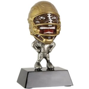 Game Face-Football Resin