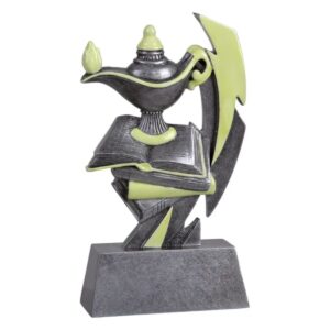 Glow-in-the-Dark-Lamp of Knowledge Resin