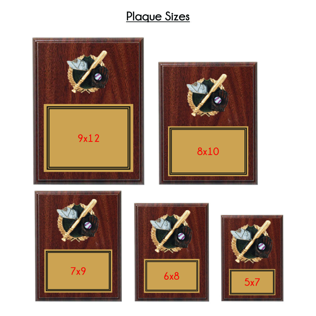 Gold Wreath Resin Mount Plaque - Image 4