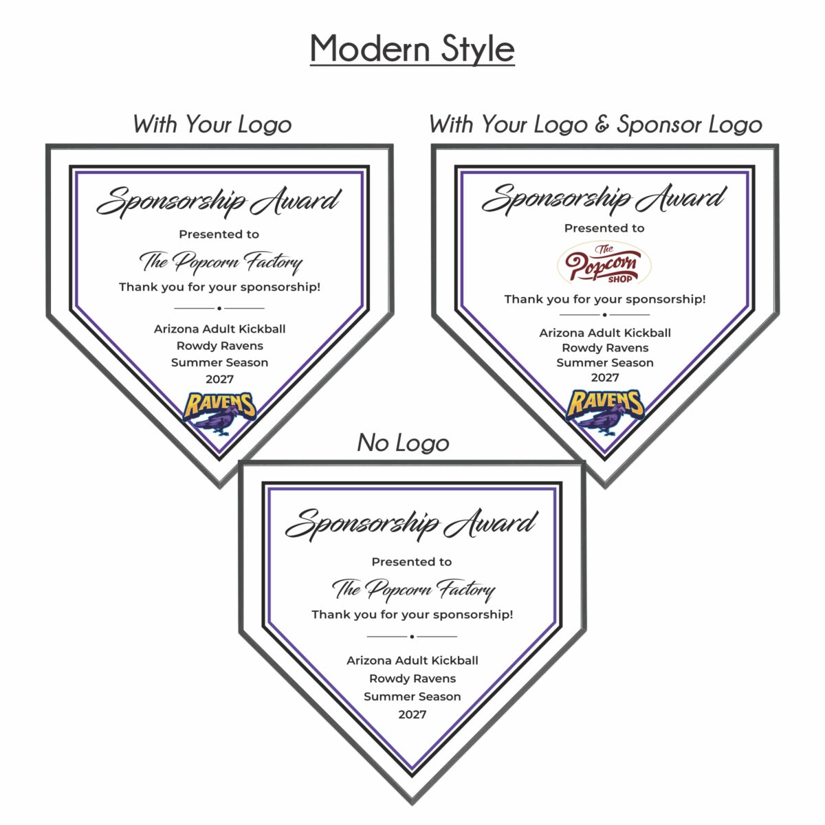 Home Plate Sponsorship Plaques - Image 4