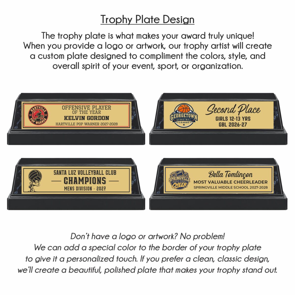 Single Wide Column Trophy - Image 6